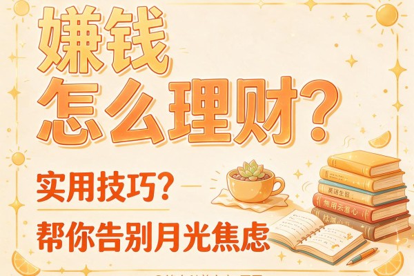 嫌钱怎么理财？实用技巧帮你告别月光焦虑