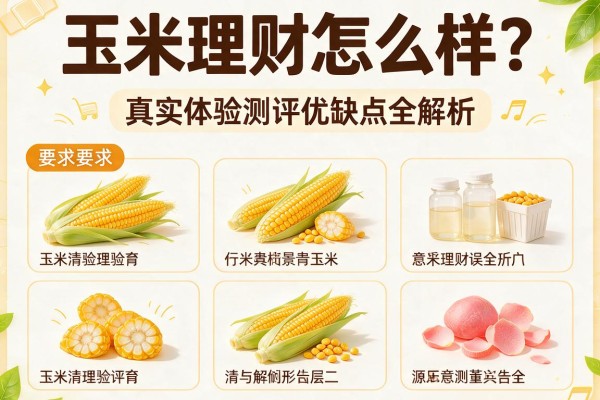 玉米理财怎么样？真实体验测评优缺点全解析