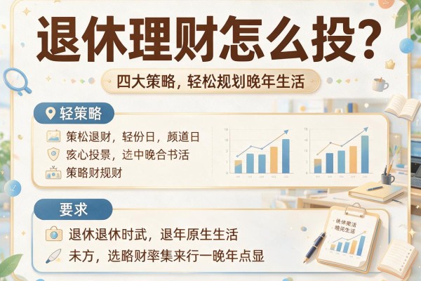 退休理财怎么投？四大策略轻松规划晚年生活
