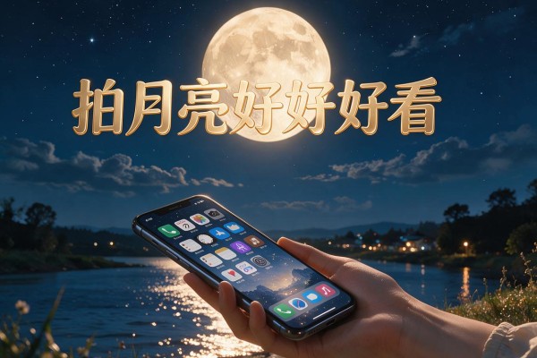 苹果手机拍月亮好不好看怎么提升？
