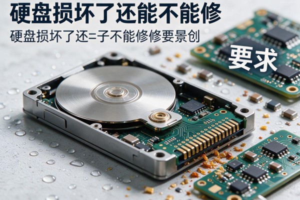 硬盘损坏了还能不能修