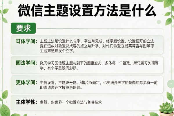 微信主题设置方法是什么？
