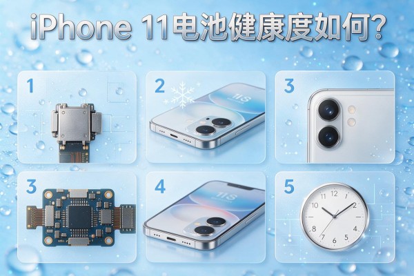iPhone 11电池健康度如何？