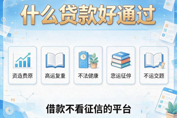 什么贷款好通过，盘点五个借款不看征信的平台