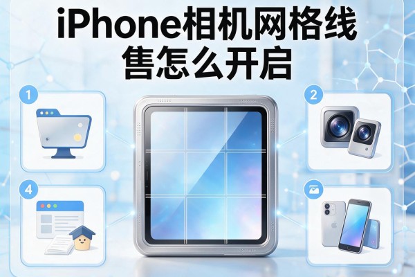 iPhone相机网格线怎么开启？