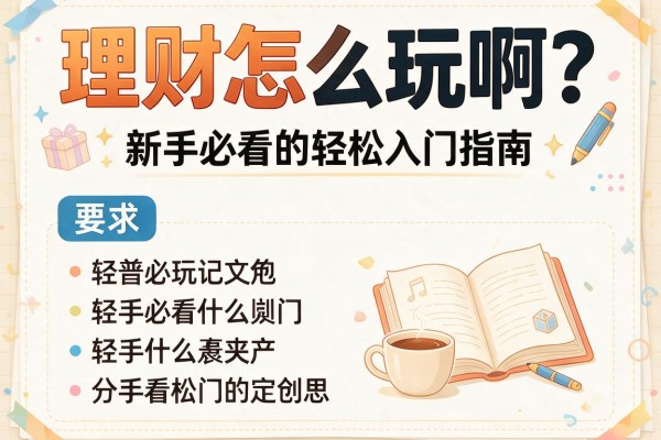 理财怎么玩啊？新手必看的轻松入门指南