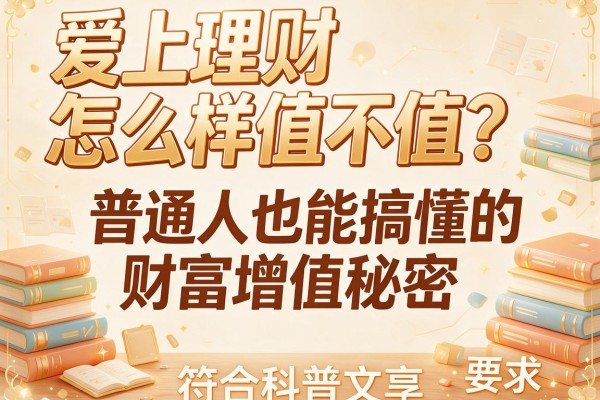 爱上理财怎么样值不值？普通人也能搞懂的财富增值秘密