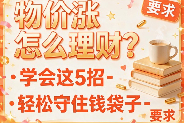 物价涨怎么理财？学会这5招轻松守住钱袋子