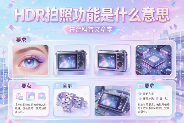 HDR拍照功能是什么意思