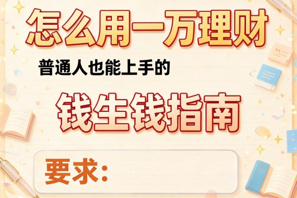 怎么用一万理财：普通人也能上手的钱生钱指南