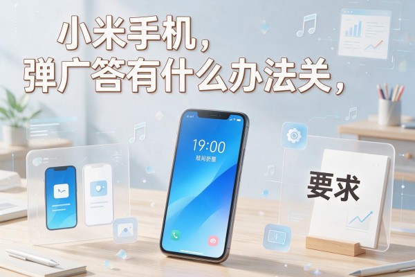 小米手机弹广告有什么办法关