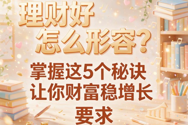 理财好怎么形容？掌握这5个秘诀让你财富稳增长