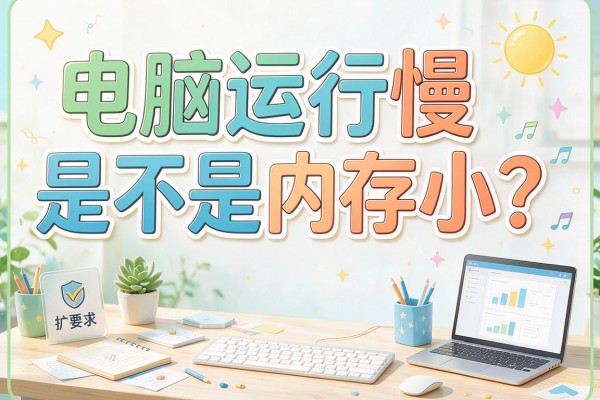 电脑运行慢是不是内存小？怎么扩？