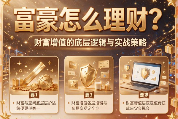 富豪怎么理财？揭秘财富增值的底层逻辑与实战策略