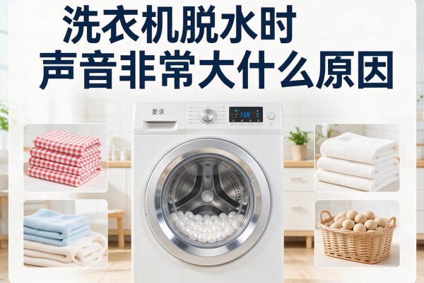 洗衣机脱水时声音非常大什么原因