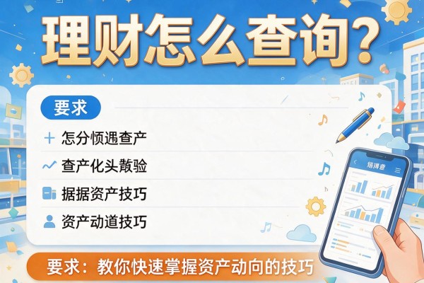理财怎么查询？教你快速掌握资产动向的技巧