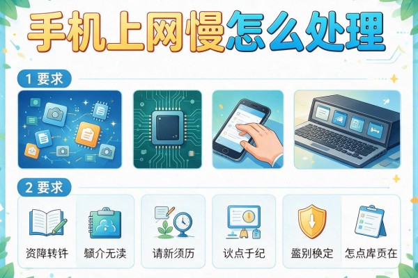 手机上网慢怎么处理？