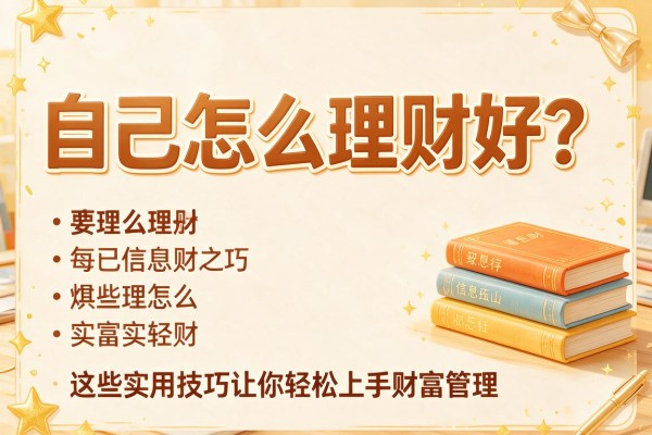 自己怎么理财好？这些实用技巧让你轻松上手财富管理