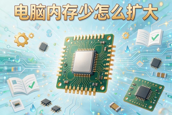电脑内存少怎么扩大？