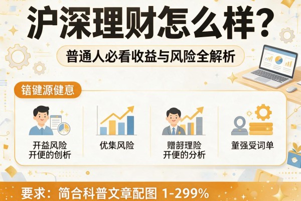 沪深理财怎么样？普通人必看的收益与风险全解析