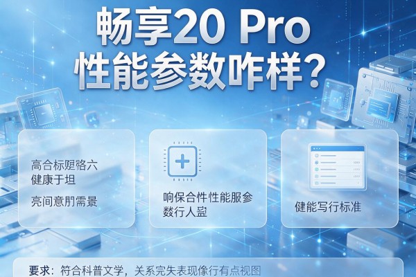 畅享20 Pro性能参数咋样？