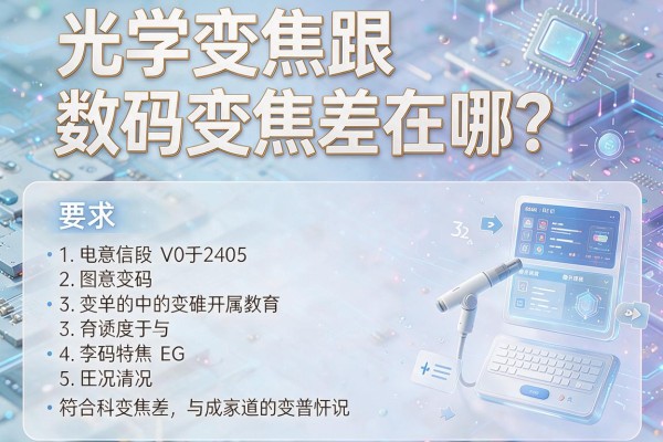 光学变焦跟数码变焦差在哪？