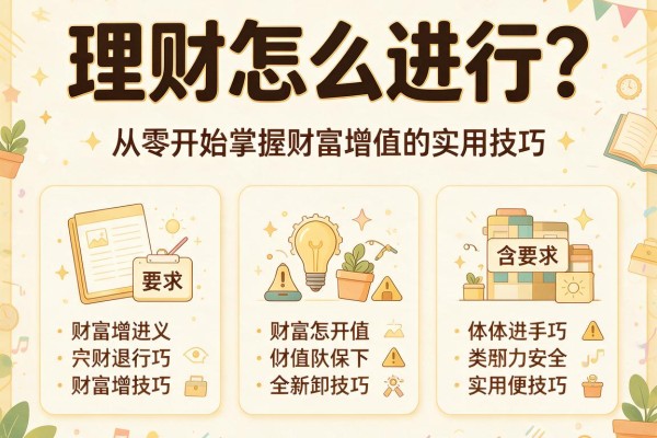 理财怎么进行？从零开始掌握财富增值的实用技巧