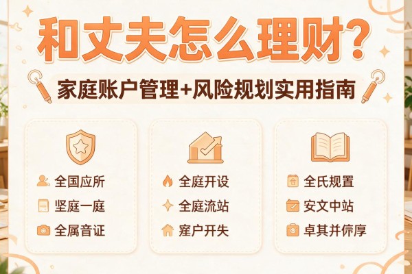 和丈夫怎么理财？家庭账户管理+风险规划实用指南