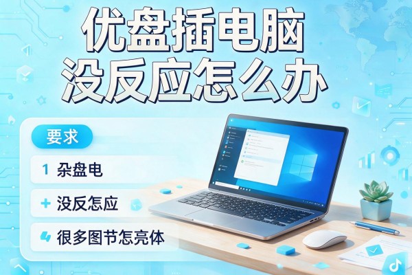 优盘插电脑没反应怎么办