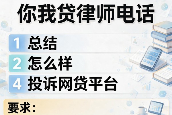 你我贷律师电话，总结五个怎么样投诉网贷平台