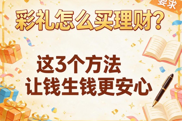 彩礼怎么买理财？这3个方法让钱生钱更安心