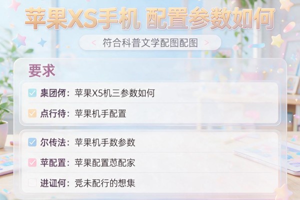 苹果XS手机配置参数如何？