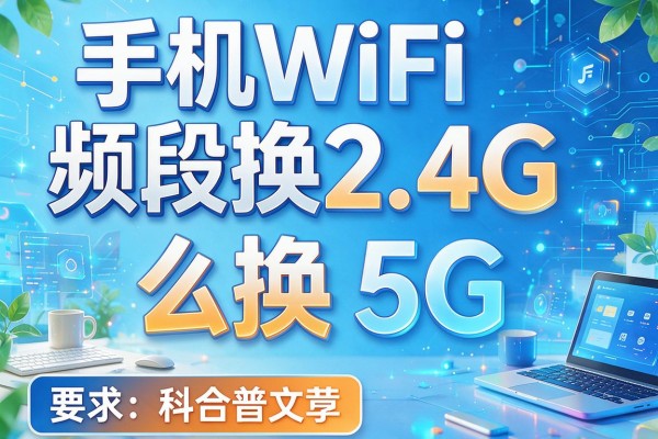 手机WiFi频段怎么换2.4G和5G