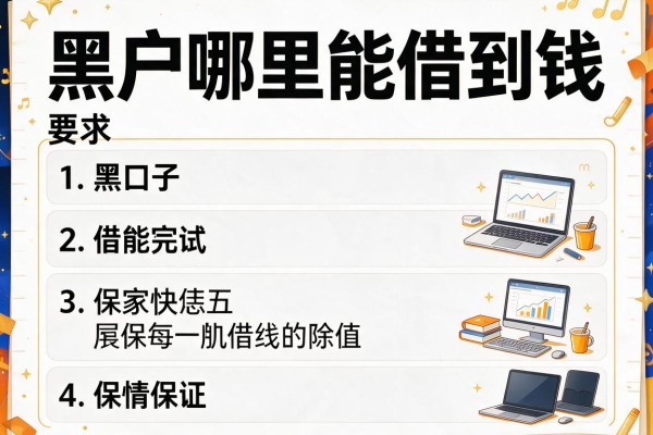 黑户哪里能借到钱，介绍五个黑口子