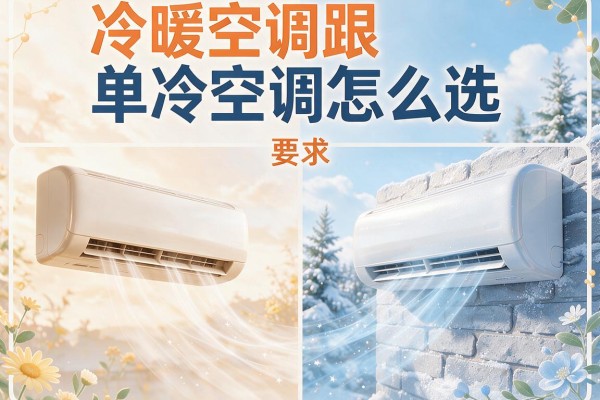 冷暖空调跟单冷空调怎么选
