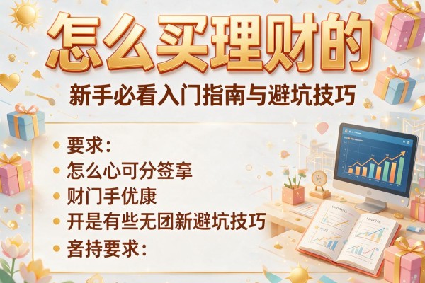 怎么买理财的：新手必看入门指南与避坑技巧