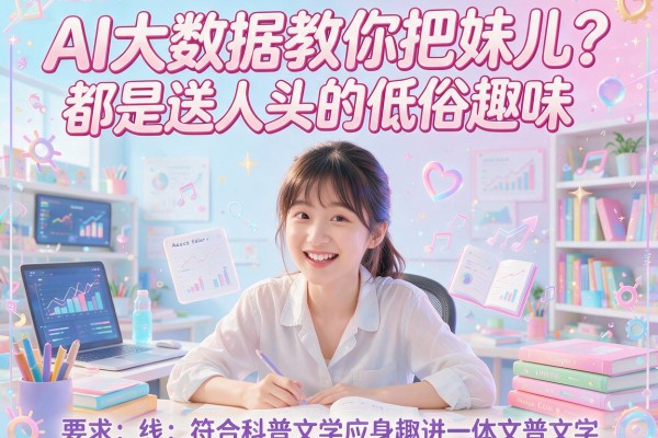 AI大数据教你把妹儿？都是送人头的低俗趣味