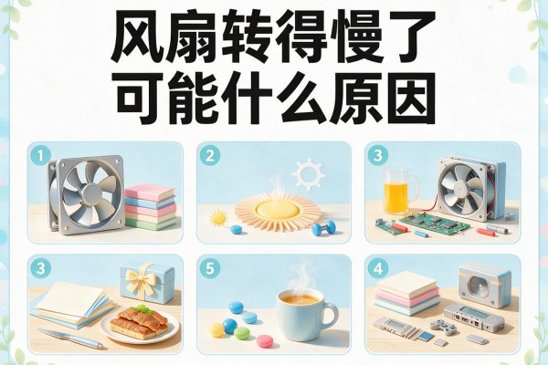 风扇转得慢了可能什么原因