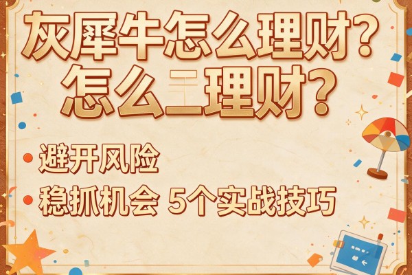 灰犀牛怎么理财？避开风险、稳抓机会的5个实战技巧
