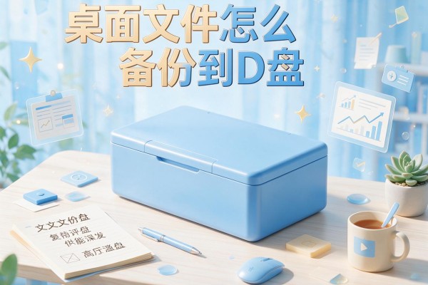 桌面文件怎么备份到D盘？