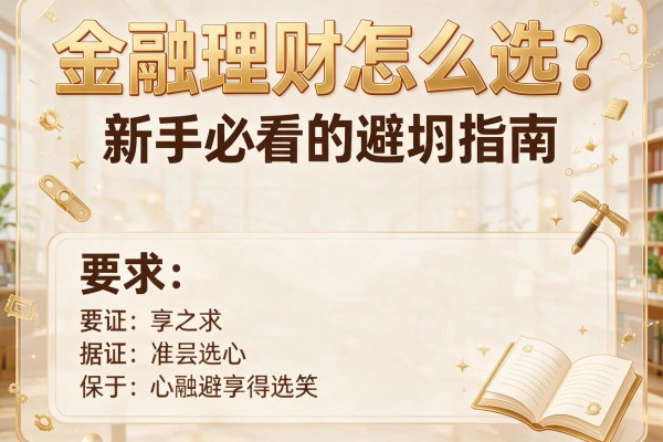 金融理财怎么选？新手必看的避坑指南