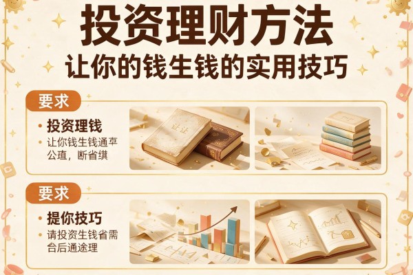 投资理财方法：让你的钱生钱的实用技巧