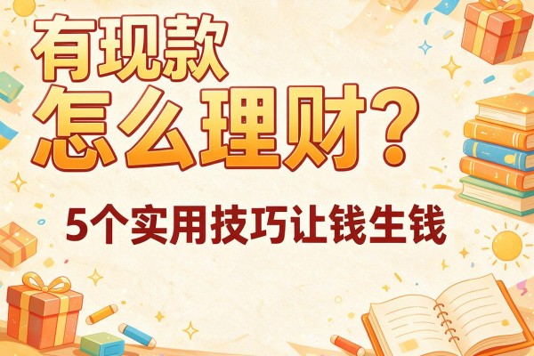 有现款怎么理财？5个实用技巧让钱生钱