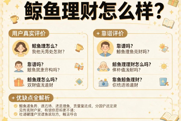 鲸鱼理财怎么样？靠谱吗？用户真实评价+优缺点全解析