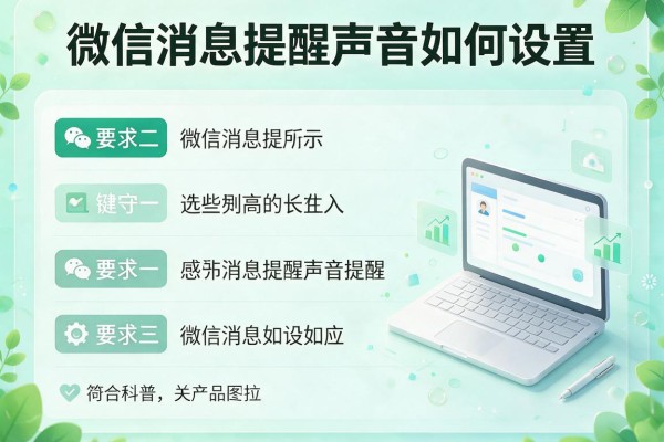 微信消息提醒声音如何设置