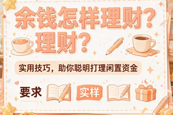 余钱怎样理财?实用技巧助你聪明打理闲置资金