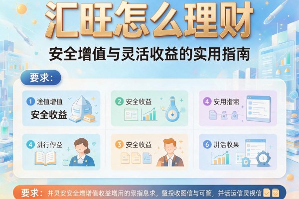 汇旺怎么理财：安全增值与灵活收益的实用指南