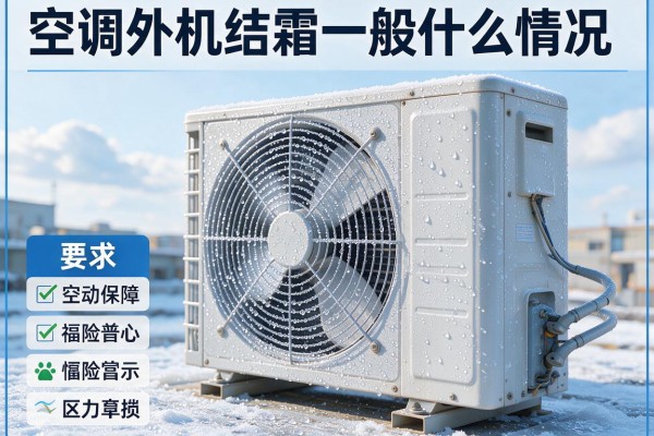 空调外机结霜一般什么情况