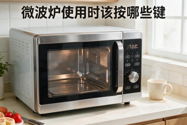 微波炉使用时该按哪些键？