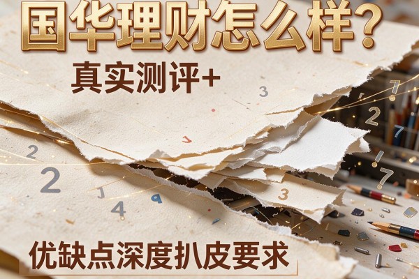 国华理财怎么样？真实测评+优缺点深度扒皮